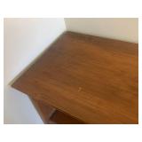 Wooden Bookshelf with Multiple Shelves