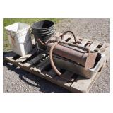 Manual Test Pump with Water Line Components