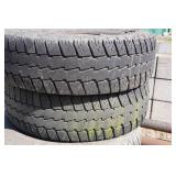 Steel 8-Bolt Wheels with Tires