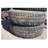 Steel 8-Bolt Wheels with Tires