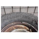 Steel 8-Bolt Wheels with Tires