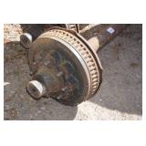 Straight Trailer Axle - 7000 Lb