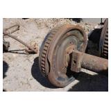 Straight Trailer Axle - 7000 Lb