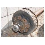 Straight Trailer Axle - 7000 Lb