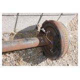 Straight Trailer Axle - 7000 Lb