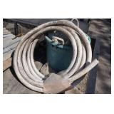 Assorted PVC Caps and Hose