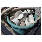 Assorted PVC Caps and Hose