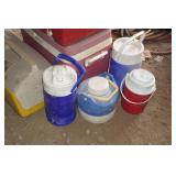 Assorted Coolers and Water Coolers