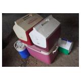 Assorted Coolers and Water Coolers