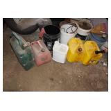 Assorted Fuel Cans