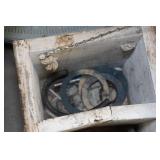 Large Wooden Box with Contents - Hole Saws