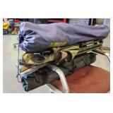 Rolling Office Chair with Folding Chairs