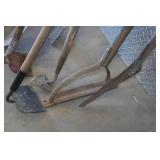 Assorted Garden Tools - Shovels, Hoes, Weeder