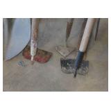 Assorted Garden Tools - Shovels, Hoes, Weeder