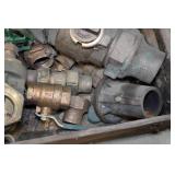 Large Brass Valves and Fittings