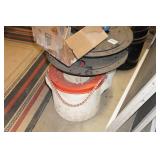 Assorted Ice Fishing - Hole Sleeves, Minnow Buckets