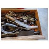 Assorted Tools - Wrenches, Screwdrivers, Socket Wrench