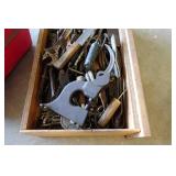 Assorted Tools - Wrenches, Screwdrivers, Socket Wrench