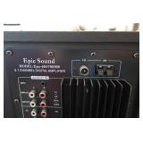 Epic Sound 5.1 Channel Surround Receiver Amp and Speaker
