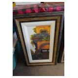 *2* Vintage Framed Prints