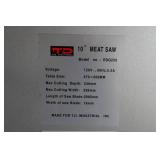 TDL 10" Standing Meat Saw with Grinder