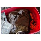 Bin of Hunting Clothing