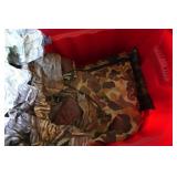 Bin of Hunting Clothing
