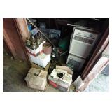 Contents of Shed - Glass Bottles, AC Units, Sink, Toys, Automotive