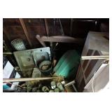 Contents of Shed - Glass Bottles, AC Units, Sink, Toys, Automotive