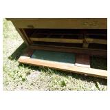 Antique Triumph Wooden Chicken Egg Incubator