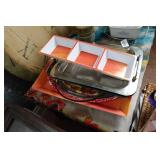 Assorted Serving Trays and Bakeware