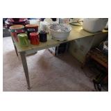 Folding Table Cabinet