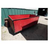 Large Pull Behind Wood Sleigh