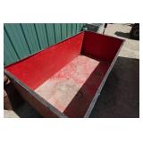 Large Pull Behind Wood Sleigh