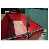 Large Pull Behind Wood Sleigh