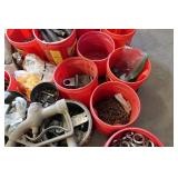Assorted Hardware - Nails, Bolts, Washers, Screws