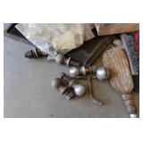 Assorted Hardware - Heaters, Hitch Balls, Splitting Wedge
