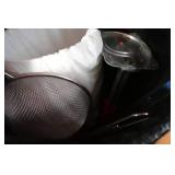 Black Garbage Bin with Beer Brewing Accessories