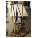 Shop Broom, Shovel, Squeegie, Scraper, Extension Pole