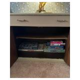 Folding Table Cabinet