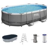 Bestway Power Steel Rectangular Above Ground Pool