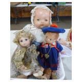 5 Vintage Dolls