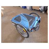 Leonpets Collapsible 3-in-1 Pet Bicycle Trailer