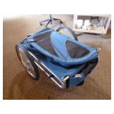 Leonpets Collapsible 3-in-1 Pet Bicycle Trailer