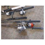 8 Fishing Rods and Reels