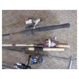 8 Fishing Rods and Reels