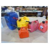 5 Gas Cans