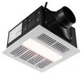 SKYSHALO 110 CFM Bathroom Exhaust Fan 1500-Watt Heating Energy-Saving Bathroom Ceiling Fan, Low Noise Operation, Energy-Saving  Customer Returns See Pictures