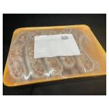 M - 2.5LBs Package of Block & Barrel Traditional Raw Bratwurst Sausages