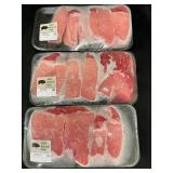 I - 3 packs of Boneless Pork Loin Country Style Ribs 3lbs min